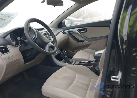 2016 Hyundai Elantra Se from USA, damaged, VIN KMHDH4AE0GU583549